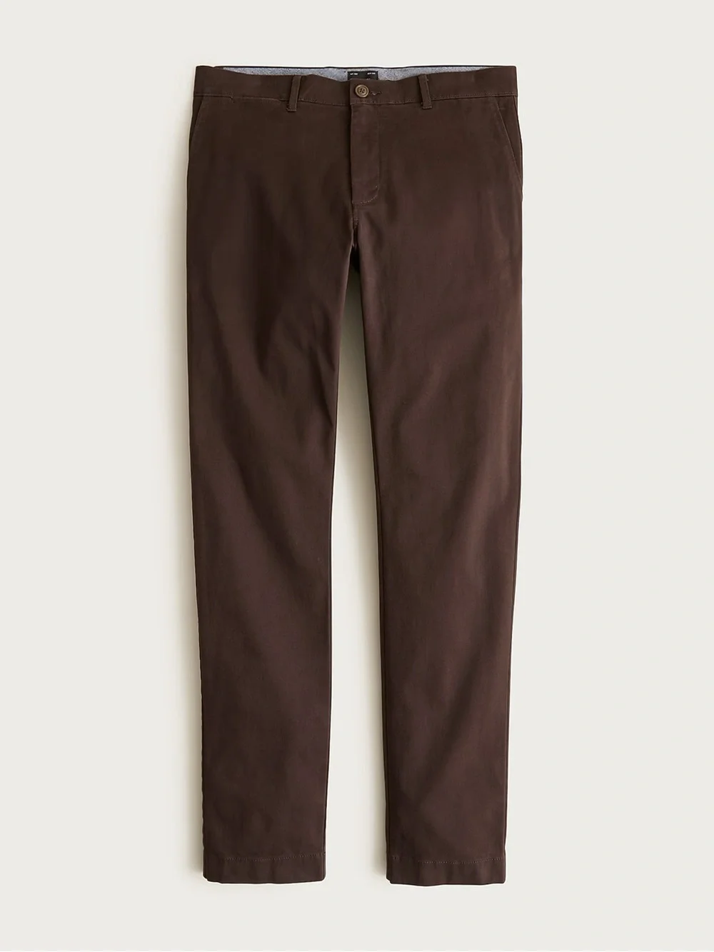 J. CREW 484 Slim-fit stretch chino pant in Inky Mocha Size 35/32 NWT $98 AR885